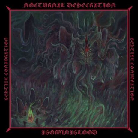 NOCTURNAL DESECRATION / ABOMINABLOOD -  Bestial Conjuration