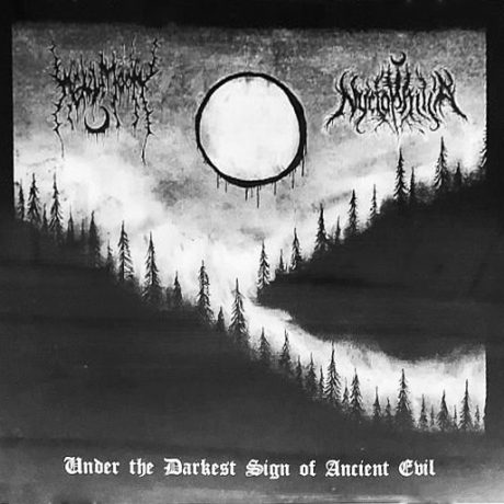 NYCTOPHILIA / HELLMOON - Under The Darkest Sign of Ancient Evil