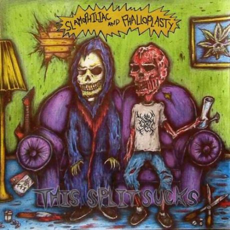 SLAMOPHILIAC / PHALLOPLASTY - This Split Sucks